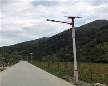 新農村太陽能路燈-隴南路燈項目
